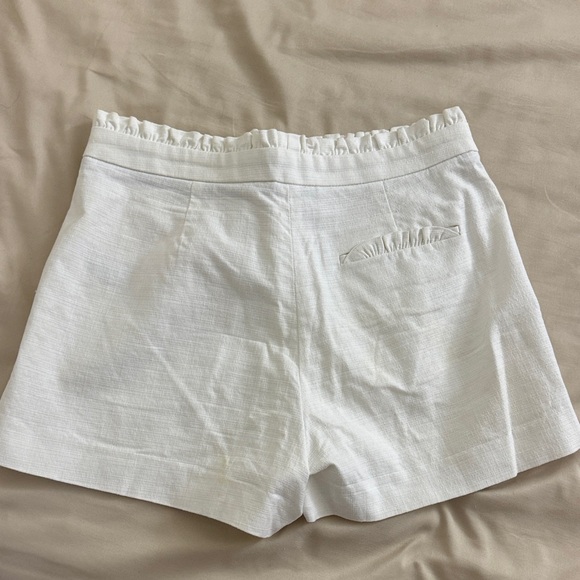 J. Crew High Waist White Shorts - Picture 2 of 2